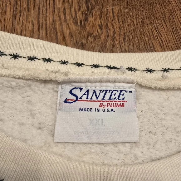 Sunflower Patchwork Embroided Hem Crewneck Granny Sweater Cottagecore - Picture 4 of 11